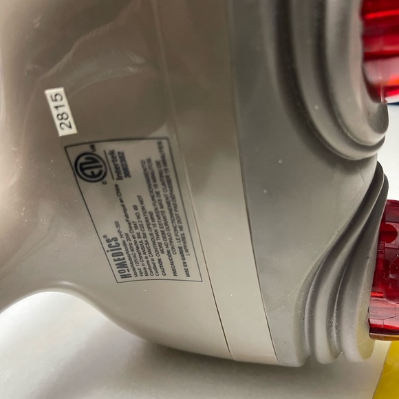 NWOT Homedics muscle massager with heat programmer feature. - Picture 5 of 8